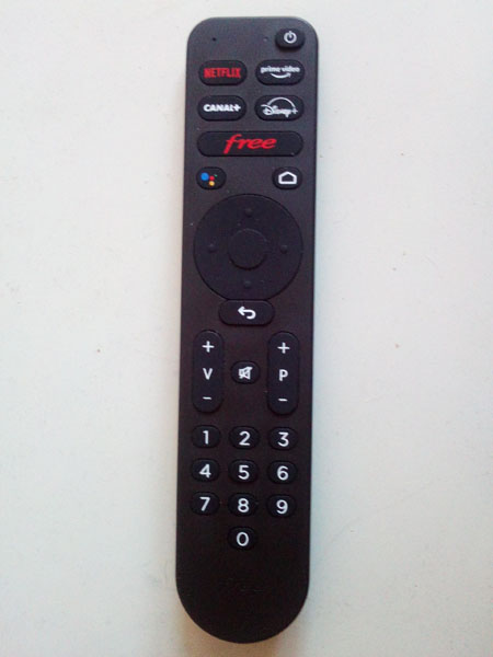 télécommande de la FB POP